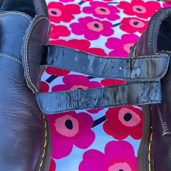 Dr. Martens Vintage Chunky Brown Monk Strap Loafers - Picture 16 of 17